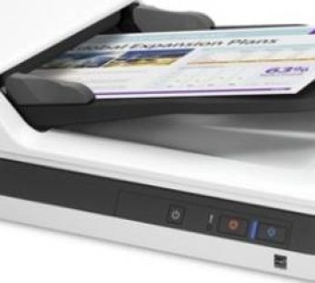 Epson DS-1630 Flatbed Color, Maximum Scan Size: 8.5 x 120″, Scan Speed: 25 ppm / 10 ipm, Document Scanner | B11B239402BB