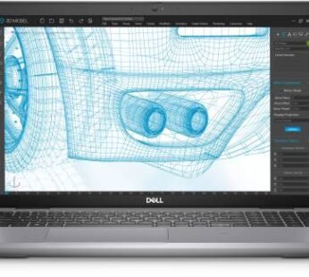 Dell Precision 3561 Mobile Workstation 15.6” FHD Laptop, 11th Gen Intel Core i7-11800H, 16GB RAM, 256GB SSD, Nvidia T600 4 GB GDDR6, Windows 11 Pro, English Arabic Keyboard,| Precision 3561