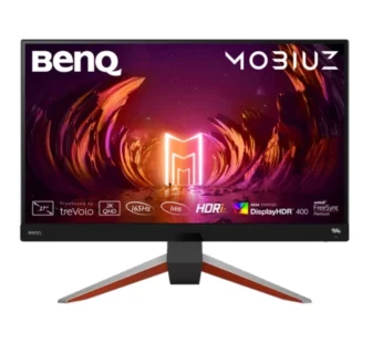 BenQ MOBIUZ EX2710Q Monitor (27″ (QHD, 2560 x 1440) IPS Display | 165Hz | 1ms | 95% DCI-P3 |HDR10, DisplayHDR 400 | 2 x HDMI 2.0, 1 x DP 1.4, 2 x USB 3.0 | Adjustable Tilt, Swivel, Height | Built-in 2.1 Speakers | Eye-Care Technology | 1 Year Warranty)