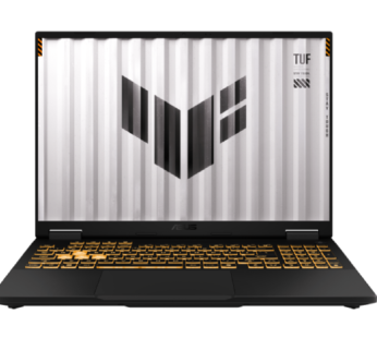 ASUS TUF Gaming F16 FX608JMR | Intel core I7 – 14650HX | RTX 5060 8GB | 16GB RAM | 512 SSD Gen 4 | 16.0 WUXGA | Windows 11 Home | Backpack | Mouse | Jaeger Gray | 2 Year Int’l Warranty | 1 Year Perfect Warranty
