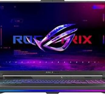 ASUS ROG Strix Scar G18 G835LX | Intel Core Ultra 9 275HX | 32GB RAM | 2TB NVMe SSD | 18.0” WQXGA 240Hz Display | NVIDIA RTX 5090 – 24GB | Windows 11 | ROG Backpack | Mouse | Off Black | 2 Year Int’l Warranty | 1 Year Perfect Warranty