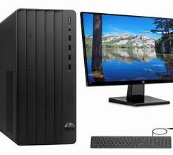 HP 290 G4 Desktop PC (12th Gen, 8GB RAM, 256GB SSD) with 19.5″ Monitor