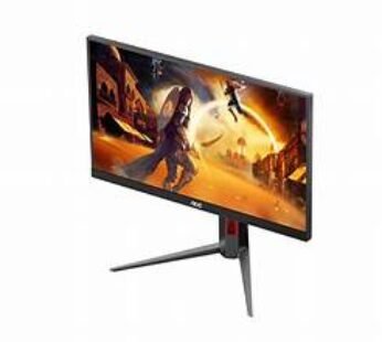 AOC 27G4 Gaming Monitor (27″ (FHD, 1920 × 1080) IPS Display | 180Hz | 1ms | Adaptive-Sync | 128% sRGB & 102% DCI-P3 | DisplayPort 1.4, HDMI 2.0 | HDR10 | Flicker-Free | Height, Pivot, Swivel & Tilt Adjustable | VESA Mount Compatible | 1 Year Warranty)