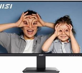 MSI Pro MP273U Business & Productivity Monitor (27″ (UHD, 3840 x 2160) IPS Display | 60Hz | 1.07B Color | 16:9 | 130% sRGB, 98% DCI-P3, 93% Adobe RGB | 2 x HDMI 2.0b,1 x DisplayPort 1.4a | Tilt Adjustable | HDR Ready | 1 Year Warranty)