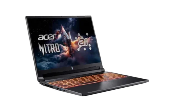 Acer Nitro V 16 AI ANV16S41-R94F (AMD Ryzen 7 260 Processor | 16" WUXGA (1920 x 1200) 180Hz 100% sRGB IPS Display | 16GB DDR5 RAM | 512GB SSD | RTX 5050 8GB Graphics | Backlit Keyboard | 1 Year Warranty)