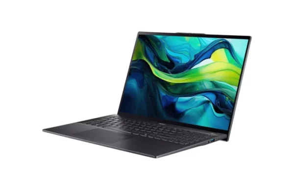 Acer Swift 16 AI SF16-51T UltraBook (Intel Core Ultra 7 256V Series 2 Processor | 16GB RAM | 1TB SSD Storage | 16" (3k, 2880 x 1800) 120Hz Touch OLED Display | Intel Graphics Card | White Backlit Keyboard | Wi-Fi 7 & BT 5.4 | 1 Year Warranty | Black)