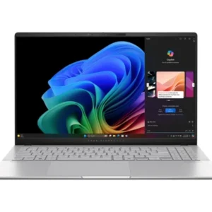 [Copilot+ PC] ASUS VivoBook S15 OLED S5507QA (Snapdragon X Elite X1E 78 100 Processor | 16GB RAM | 1TB SSD | Qualcomm Adreno GPU | 15.6-inch 3K (2880 x 1620) 120Hz OLED Display | Qualcomm Hexagon NPU | 2 Years Authorized Warranty)