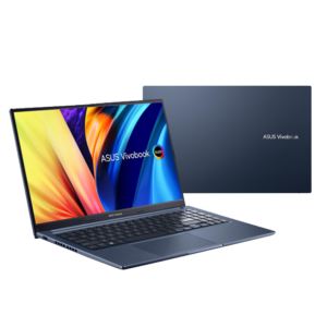 ASUS Vivobook 15X OLED X1503ZA - i3 1220P | 12th Gen | 8 GB RAM | 256 GB SSD | 15.6" OLED | Fingerprint | Windows 11 | Quiet Blue | Backlit KB | Backpack | Mouse | 2 Year Int'l Warranty | 1 year Perfect Warranty