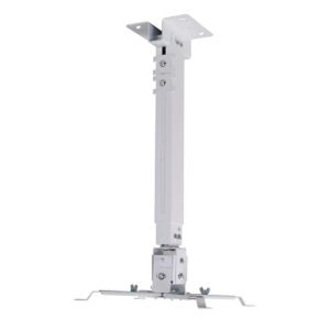 Projector Ceiling Mount | Adjustable Universal Ceiling Bracket | Strong Metal Stand for Projectors