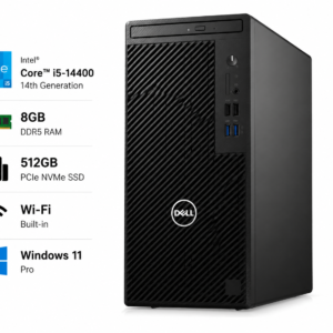 Dell Tower ECT1250 | i5-14400 | 8GB | 512GB | Wifi | Win11 Pro
