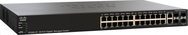 Cisco SG350-28PP 28-port managed Gigabit PoE switch