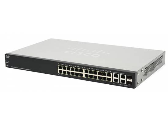 Cisco SF300-24PP 24-Port PoE Managed Switch