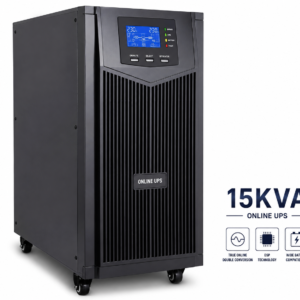 15KVA Online UPS (240V DC, External Battery, 3/1 Phase)    Industrial Grade Online UPS | High-Capacity Backup System | Isolation Transformer | Pure Sine Wave Output