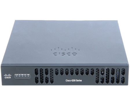 Cisco ISR 4221-K9 Integrated Services Router | 2 Gigabit WAN/LAN Ports