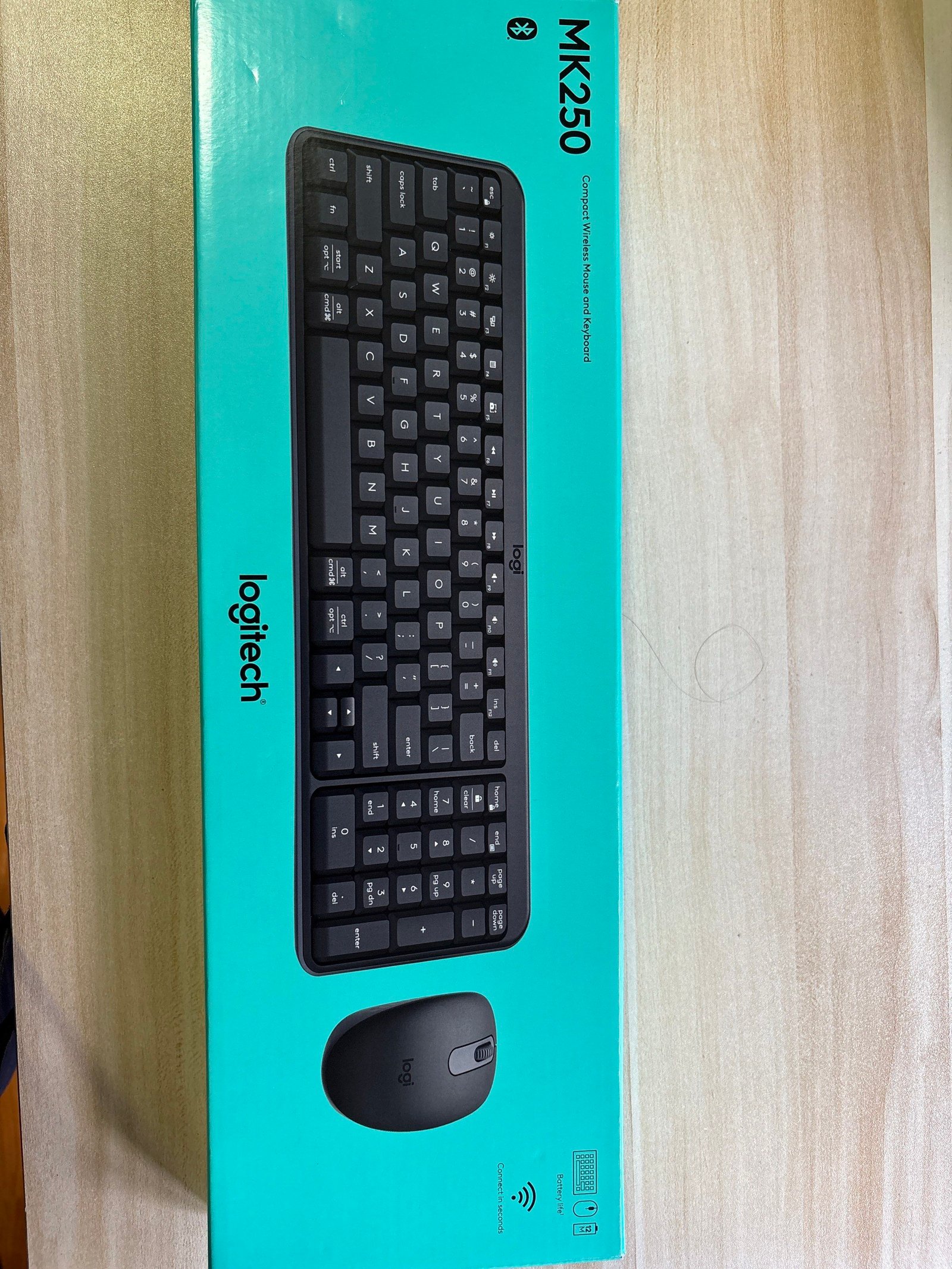 Logitech MK250 Standard Computer International