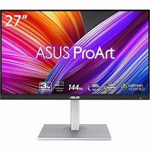 ASUS ProArt Display PA278CGRV Professional Monitor – 27-inch, IPS, 144Hz, QHD (2560 x 1440), 97% DCI-P3, Color Accuracy ΔE < 2, Calman Verified, USB-C PD 96W, Light Sync, Auto KVM, Ergonomic Stand, VESA DisplayHDR 400, ASUS DisplayWidget Center, Green Sus