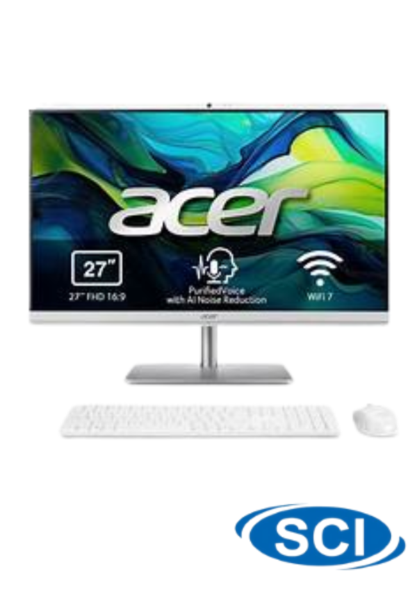 Acer Aspire All In One Desktop C 27 | All in One PC | Intel core ultra 5 125U | 16GB DDR5 RAM | 512GB NVME GEN 4 SSD | 27 FHD IPS Display | 3 Years HARDWARE Warranty - Image 5