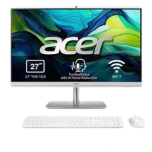 Acer Aspire AIO C 27 | All in One PC | Intel core ultra 7 155U | 16GB DDR5 RAM | 512GB GEN 4 SSD | 27 FHD IPS Display | 3 Years HARDWARE Warranty / WINDOWS 11 FACTORY INSTALL